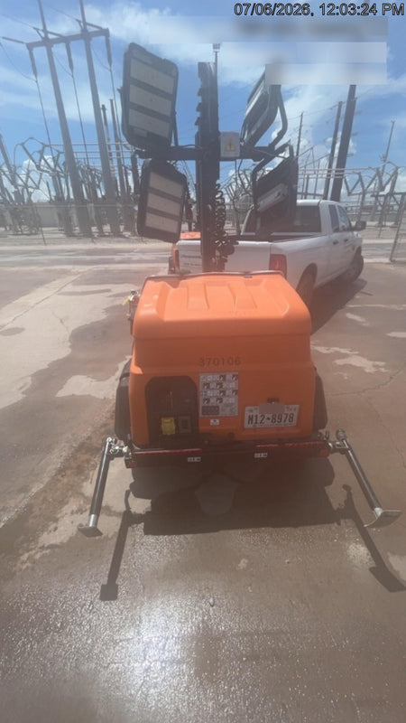 2023 Generac MLT2 Diesel, Flex Switch 120V Input, Powerzone Controller, 
(4) 320W LED Lights, 4kW Generator, 39.9 Gal Fuel Tank, 2" Ball, T3