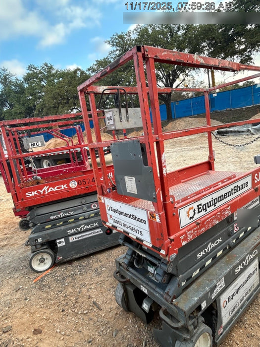 2019 Skyjack SJIII-3219 Standard Options, Trojan Batteries