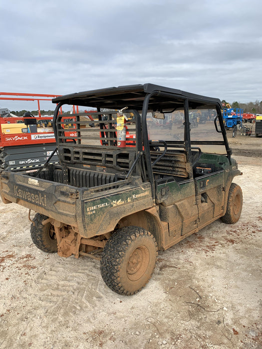 2019 Kawasaki Mule PRO-DXT Standard Options, Backup Alarm, Beacon, Plastic Hard Top, Poly Windshield, Horn Kit