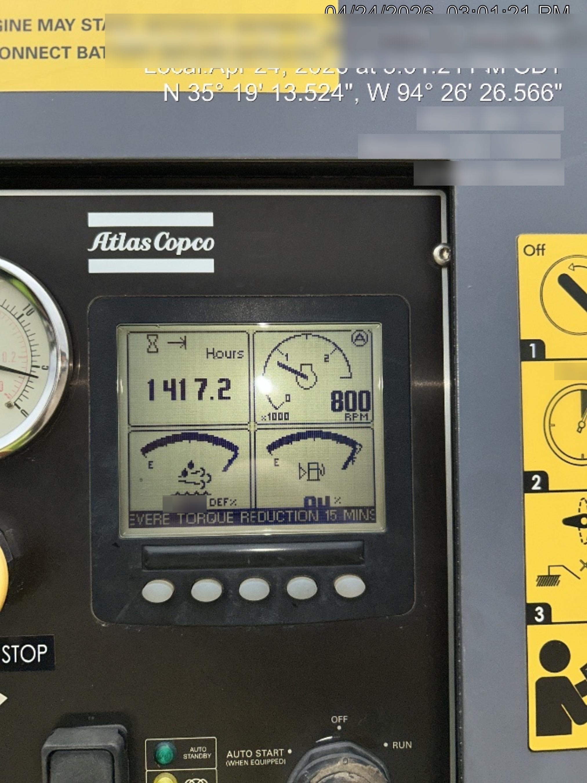 2021 ATLAS COPCO PAC F1212 VD