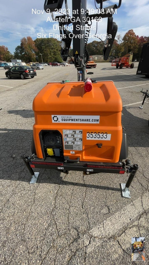 2023 Generac MLT2 Diesel, Flex Switch 120V Input, Powerzone Controller, (4) 320W LED Lights, 4kW Generator, 39.9 Gal Fuel Tank, 2" Ball, T3