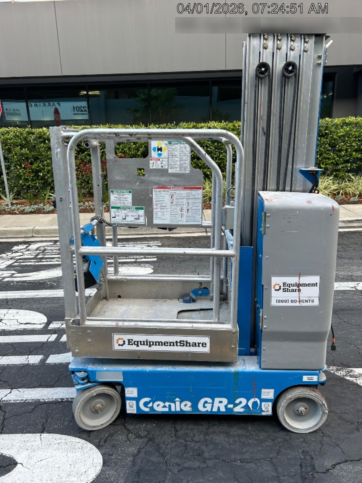 2019 GENIE GR-20