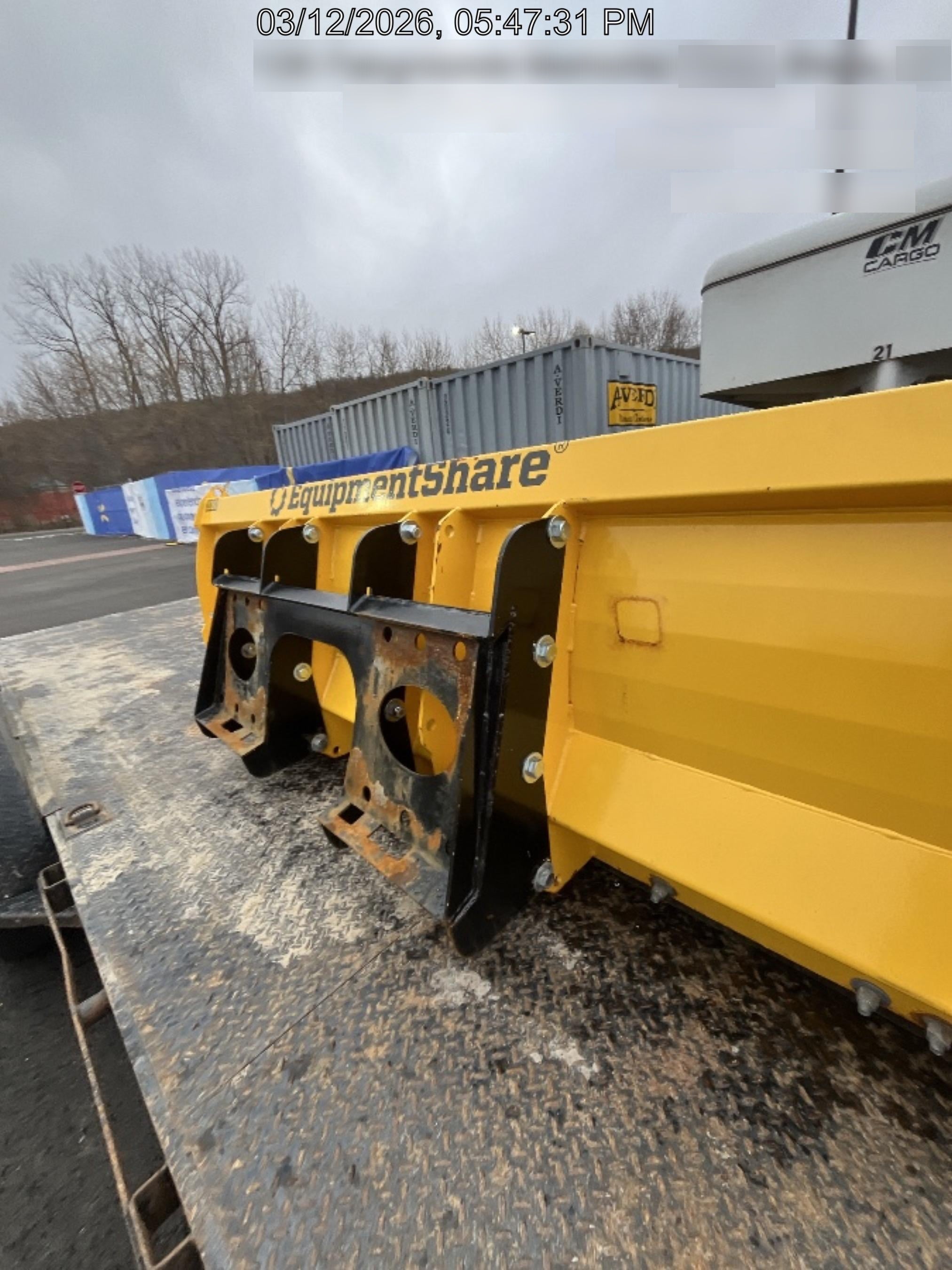 2025 ZM INDUSTRIES 8' Snow Pusher - ZM