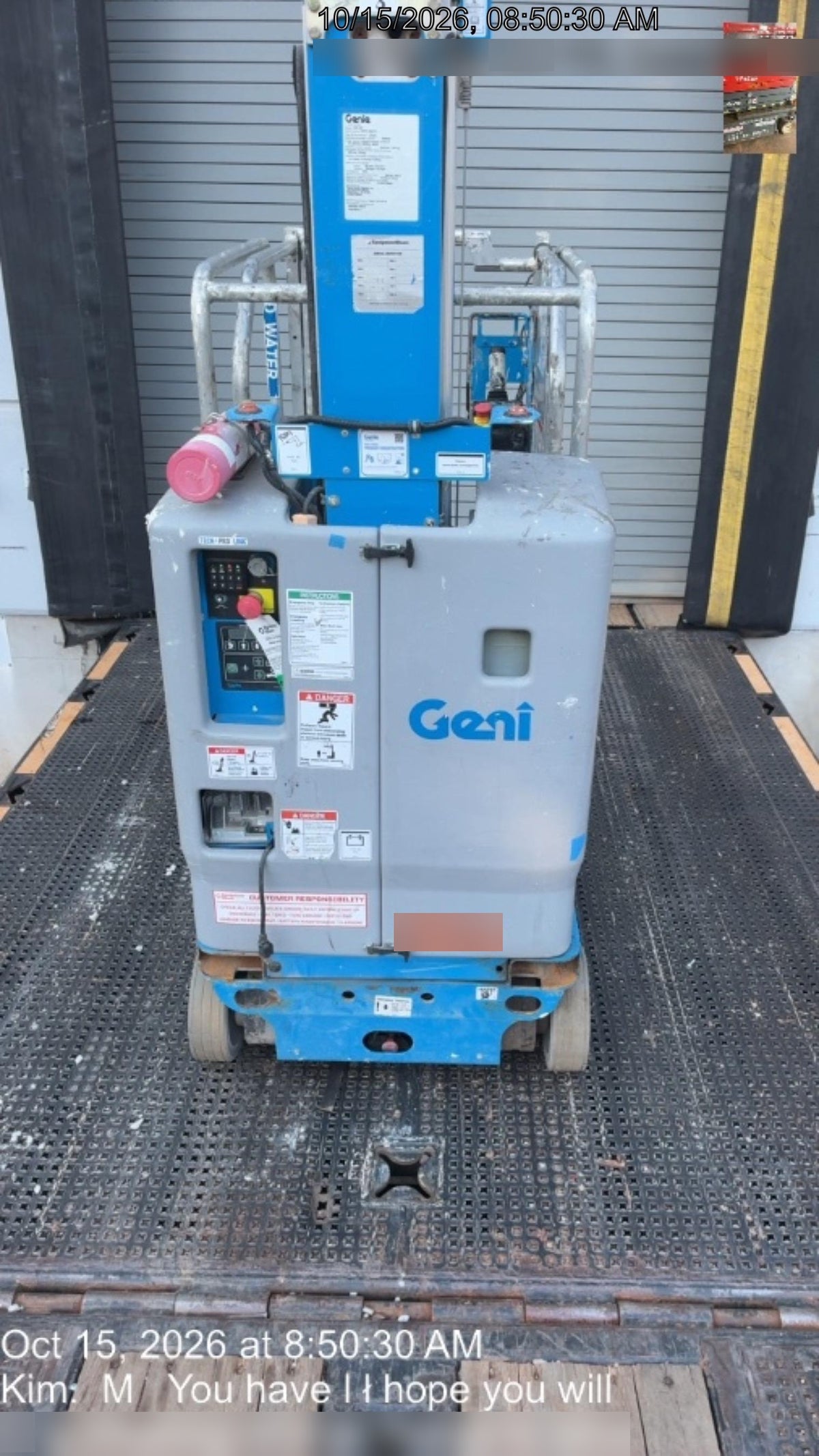 2019 GENIE GR-20