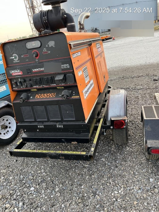 2022 Lincoln Electric Vantage 549X Crosslink Technology, Trailer Mounted, ES Decals, T3