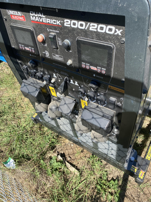 2021 Lincoln Electric Dual Maverick 200/200X Ready Pak 3 (includes trailer, cable rack, fender light kit)