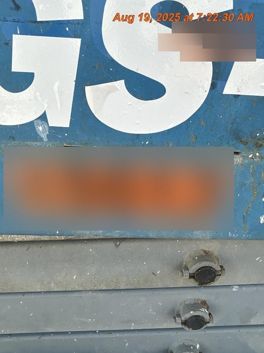 2019 Genie GS-1930 Fixed Rails with Chain Entry