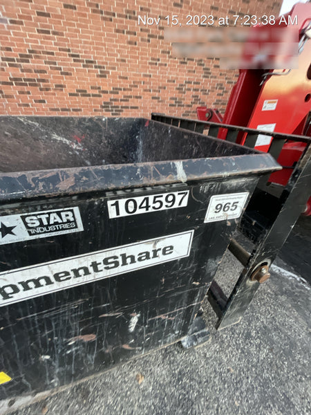 2020 STAR INDUSTRIES M-1820 - Self-Dump Hopper