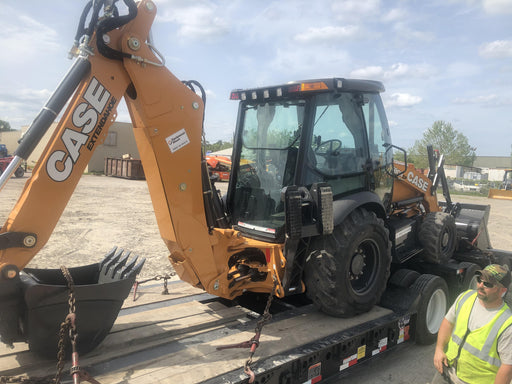 2020 Case 580N EP - Extendable Backhoe Cab/Heat/Air, 4WD, Extendable Stick, Pilot Controls, 2 Way Hydraulics, Ride Control, TAG Manual QC