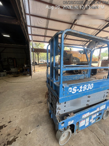 2019 Genie GS-1930 Fixed Rails with Chain Entry