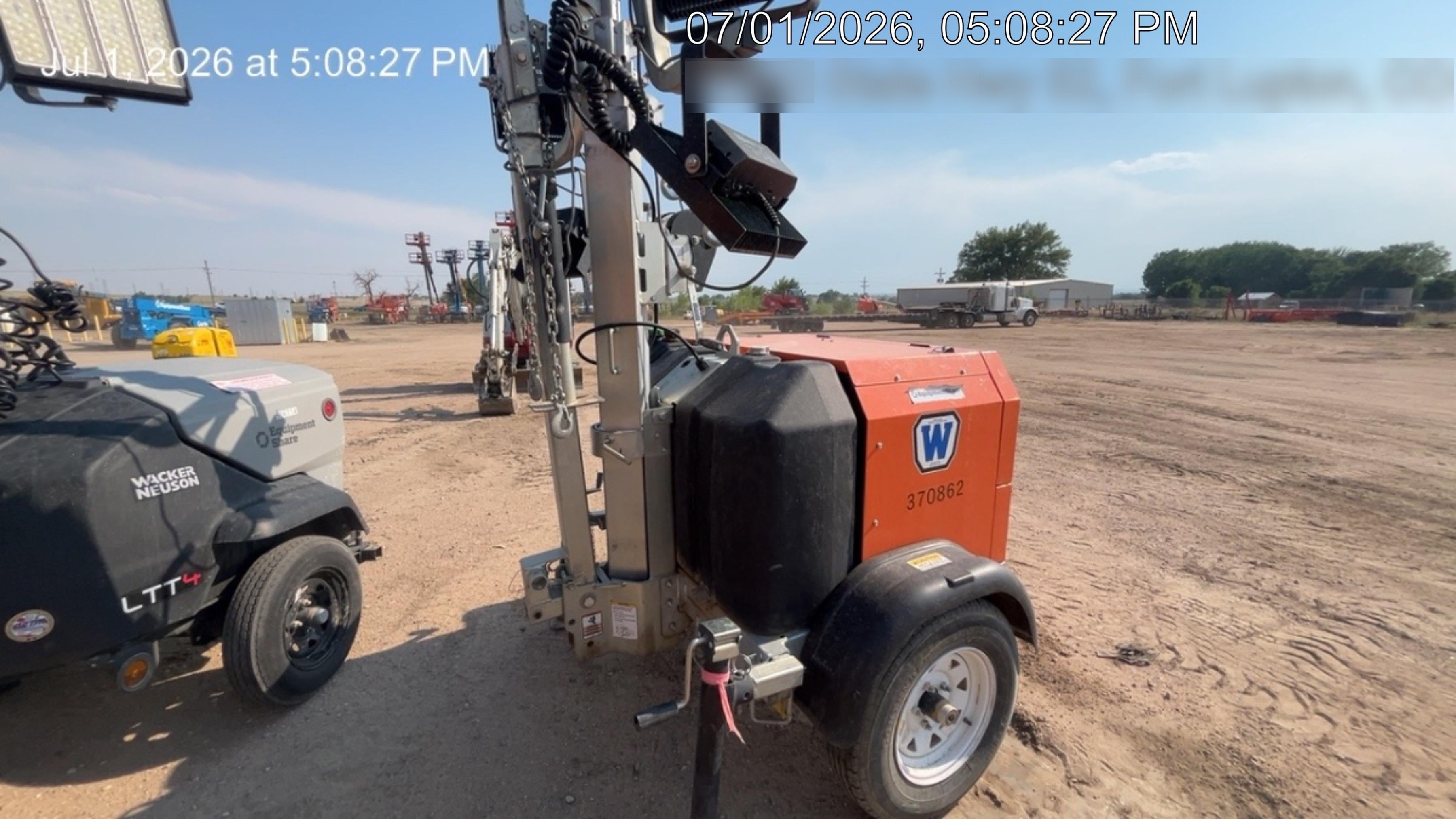 2023 Wanco WLTT-4MM4K Diesel, Deep Sea Controller, Shore Power Plug, Auto Start, (4) 350W LED Floodlights, 4kW Generator, 60 Gal Fuel Tank, 2" Ball, T3