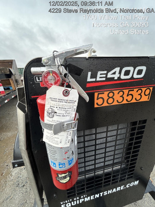 2025 LINCOLN ELECTRIC LE400