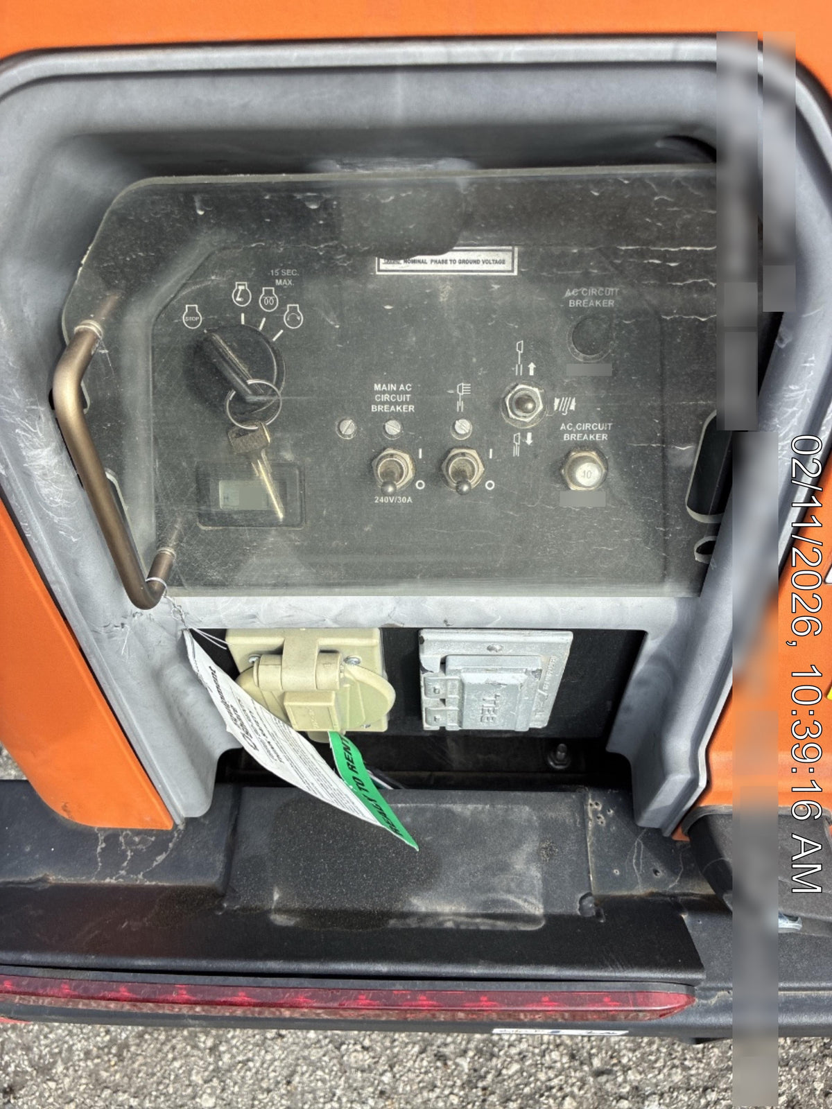 2024 Generac MLT6SKDS-STD4 ELEC WINCH Diesel, Electric Winch Mast, Powerzone Controller, (4) 320W LED Lights, 4kW Generator, 39.9 Gal Fuel Tank, 2" Ball, T3