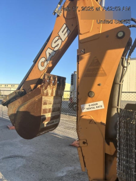 2017 Case 580N EP STANDARD HOE, ROPS, PILOT CONTROLS, AUX HYD