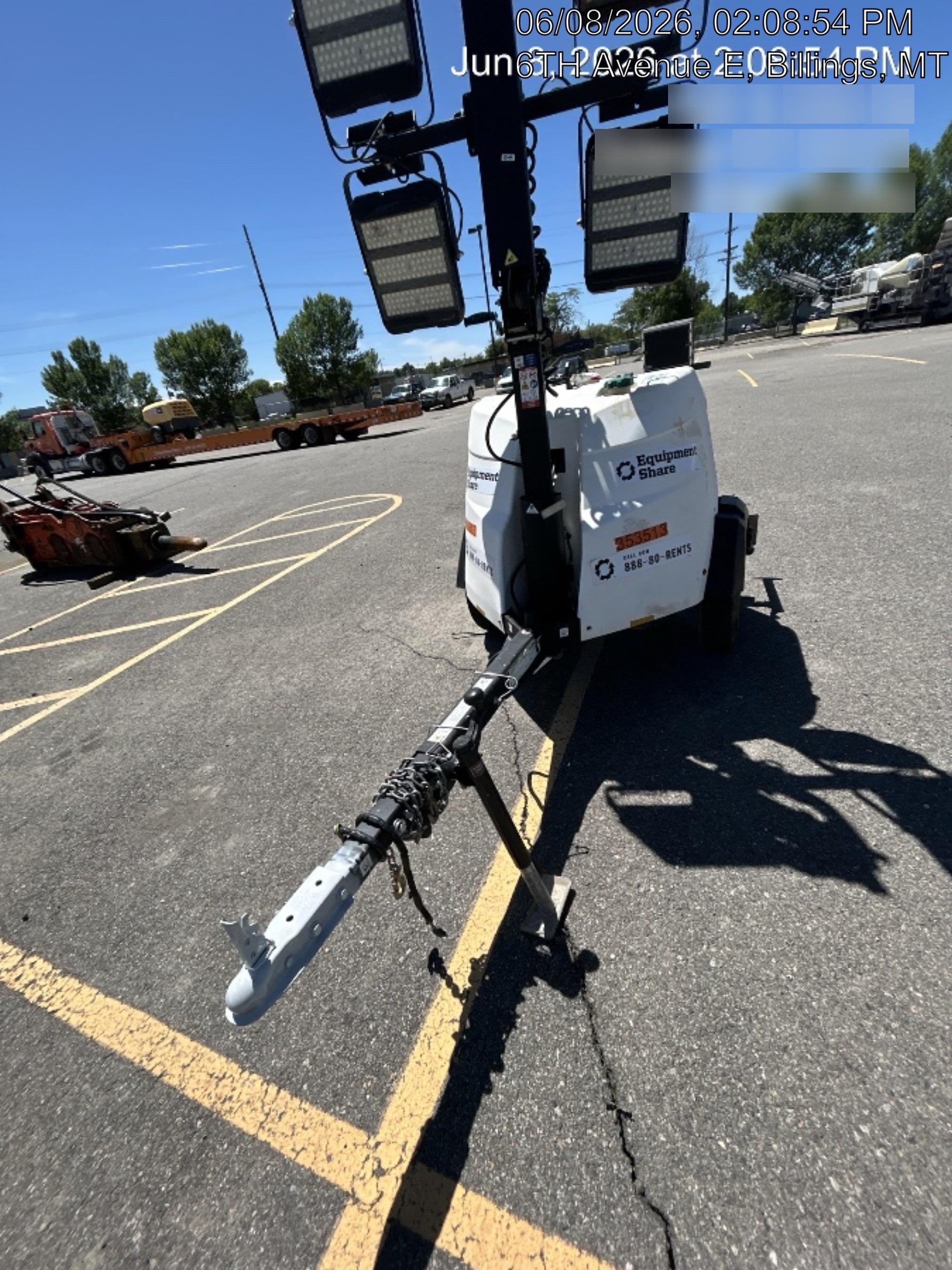2023 Generac MLT2 Diesel, Flex Switch 120V Input, Powerzone Controller, (4) 320W LED Lights, 4kW Generator, 39.9 Gal Fuel Tank, 2" Ball, T3