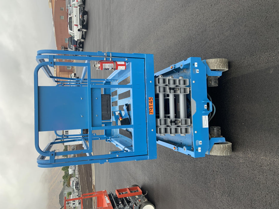 2019 Genie GS-2646 folding rails with full height swing gate