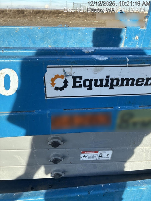 2020 Genie GS-1930 Solid Non Marking Tires, Beacon, Folding rails with half height swing gate, 800W Inverter