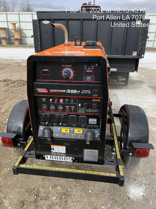 2021 Lincoln Electric Vantage 322 VANTAGE 322 READY-PAK 3