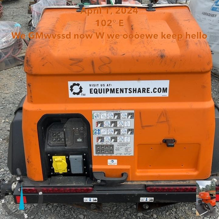 2023 Generac MLT2 Diesel, Flex Switch 120V Input, Powerzone Controller, (4) 320W LED Lights, 4kW Generator, 39.9 Gal Fuel Tank, 2" Ball, T3