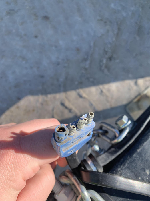 2021 Allmand NLV3GR (4) LED Light Fixture 350W, 23' Vertical Mast, 3kW Prime, Towable, Deep Sea L401, Leveling Jacks, Yanmar T4F 5.8hp