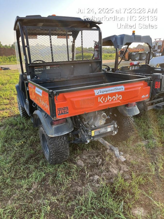 2020 Kubota RTV-X900 4wd Utility Cart, Diesel, 2 Seat, LED Strobe, Windshield Tempered Glass, Plastic Canopy, Wire Harness Kit, Backup Alarm