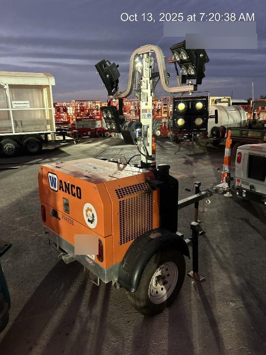 2024 Wanco WLTT-4MM4K Diesel, Deep Sea Controller, Shore Power Plug, Auto Start, (4) 350W LED Floodlights, 4kW Generator, 60 Gal Fuel Tank, 2" Ball, T3