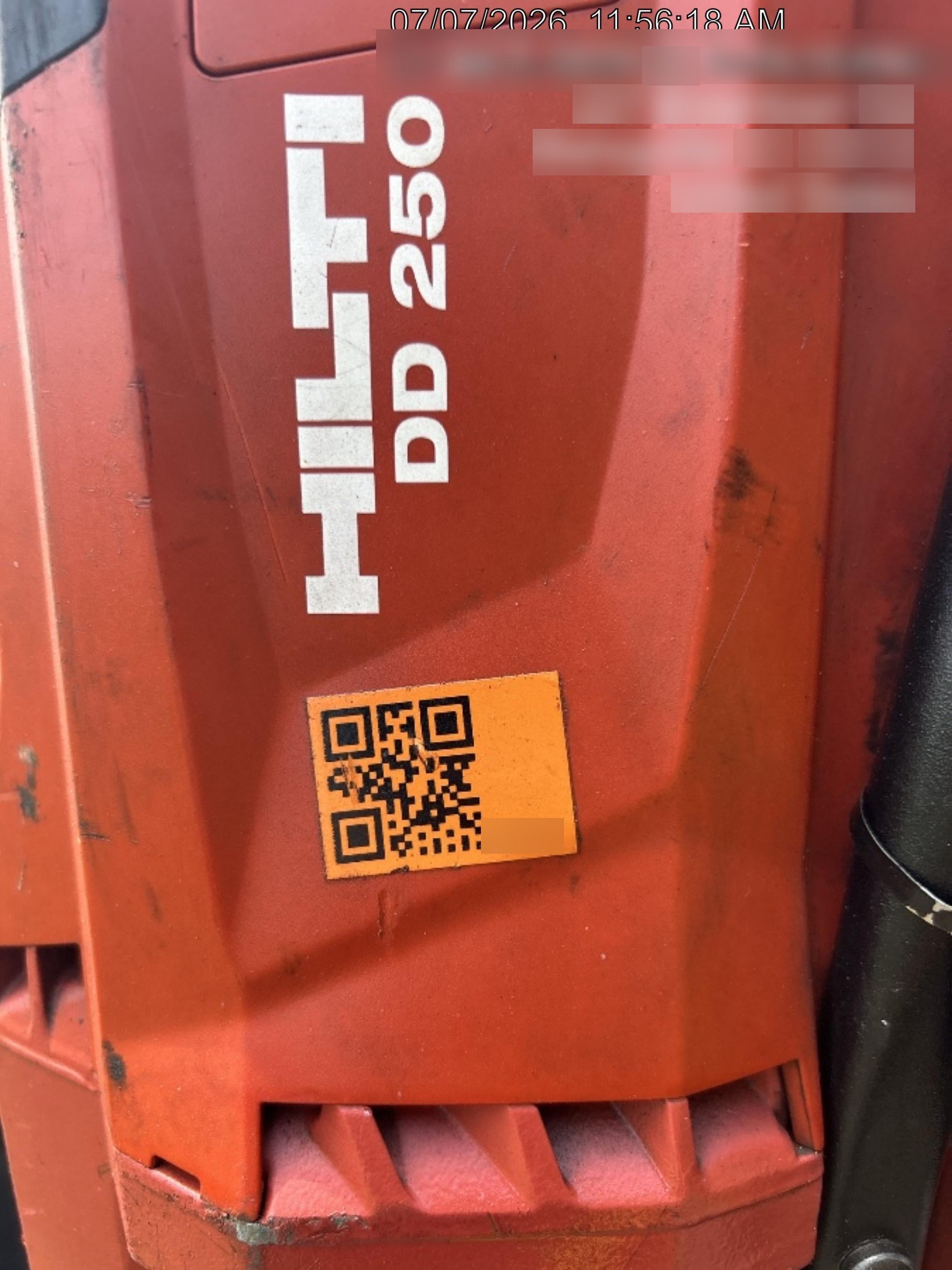 2019 HILTI DD 250