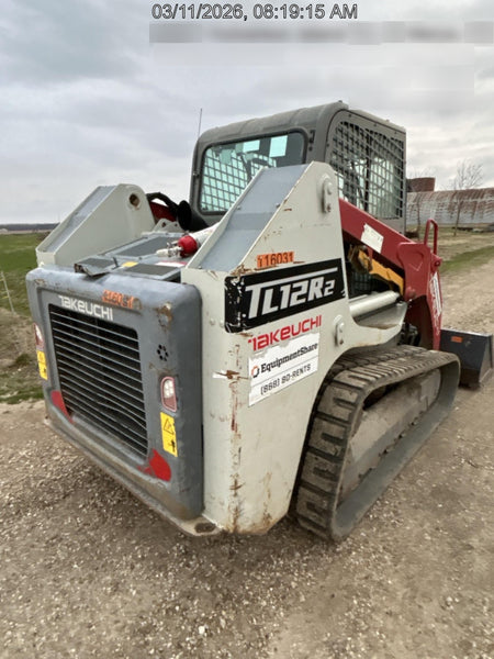 2020 Takeuchi TL12R2-CRR Cab/Heat/Air, Hydraulic QC, Ride Control