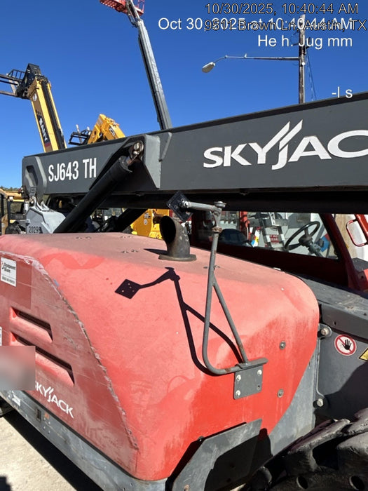 2016 Skyjack SJ643 TH Skyjack SJ643TH Telehandler