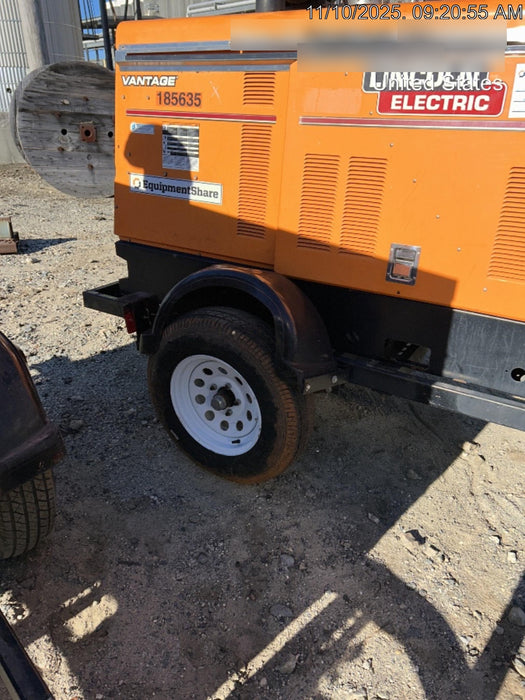 2021 Lincoln Electric Vantage 549X Ready Pak 3, ORANGE (includes trailer, cable rack, fender light kit)