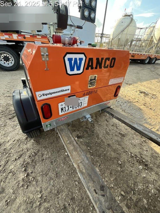 2024 Wanco WLTT-4MM4K Diesel, Deep Sea Controller, Shore Power Plug, Auto Start, (4) 350W LED Floodlights, 4kW Generator, 60 Gal Fuel Tank, 2" Ball, T3