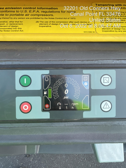 2022 ATLAS COPCO XAS188 CWK