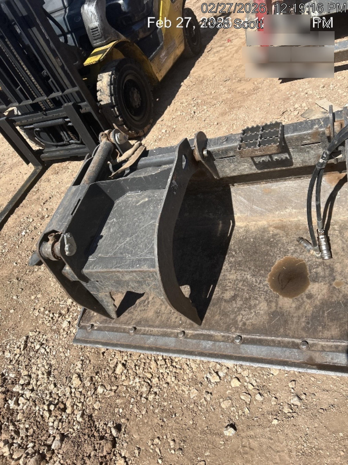 2019 PALADIN 76" Scrap Grapple Bucket - Paladin