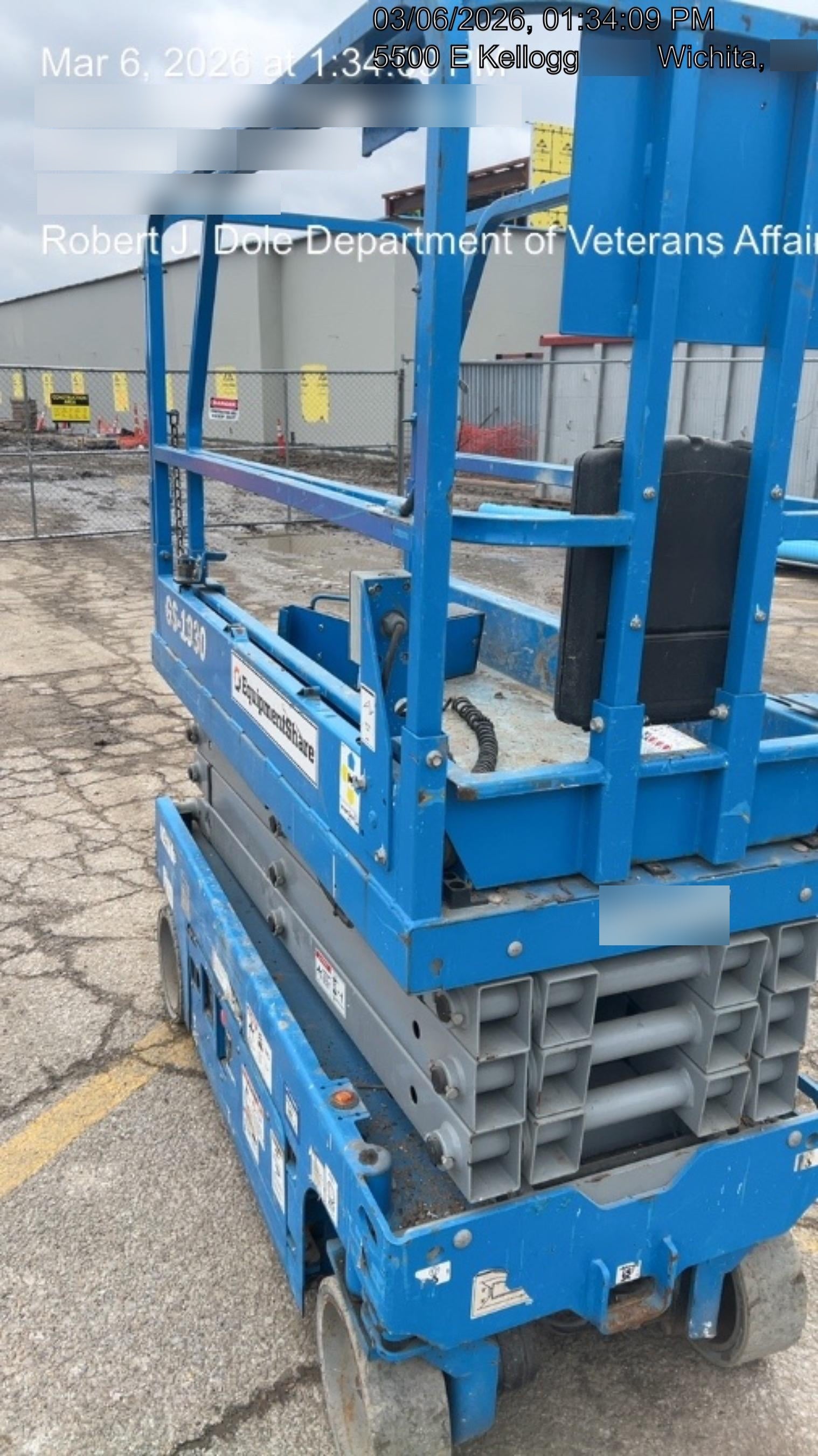 2020 Genie GS-1930 Fixed rails with chain entry gate - Pre A92.20