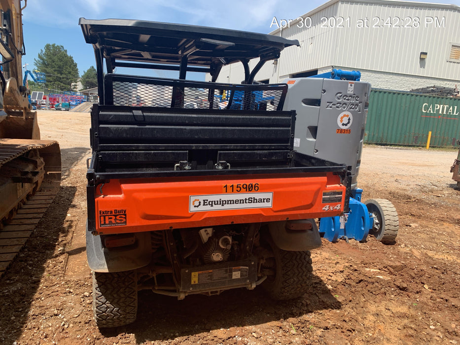 2020 Kubota RTV-X1140W-H 4WD, LED Strobe, Windshield Acrylic Clear, Plastic Canopy, Wire Harness Kit, Backup Alarm