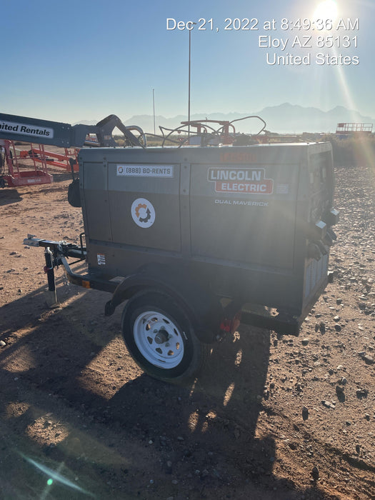 2021 Lincoln Electric Dual Maverick 200/200X Ready Pak 3 (includes trailer, cable rack, fender light kit)