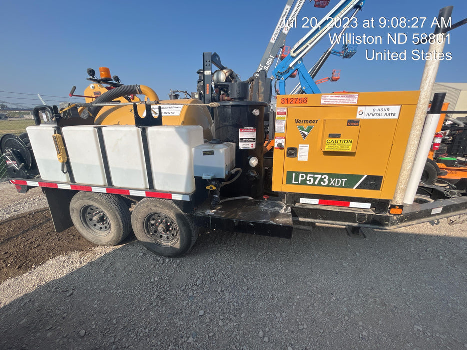 2023 Vac-Tron LP573XDT T4 Koehler Diesel Engine, 500 Gallon Debris Tank, x2 100 Gallon Water Tanks