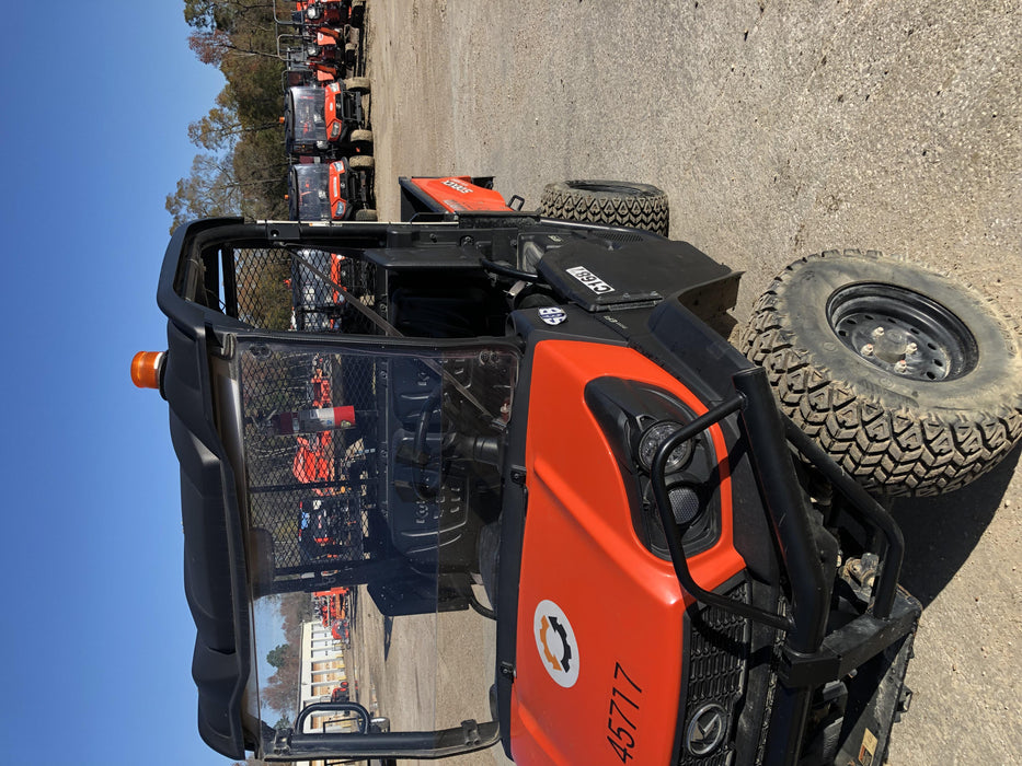 2019 Kubota RTV-XG850WL-H 4wd Utility Cart, Gas, 2 Seat, LED Strobe, Windshield Tempered Glass, Plastic Canopy, Wire Harness Kit, Backup Alarm