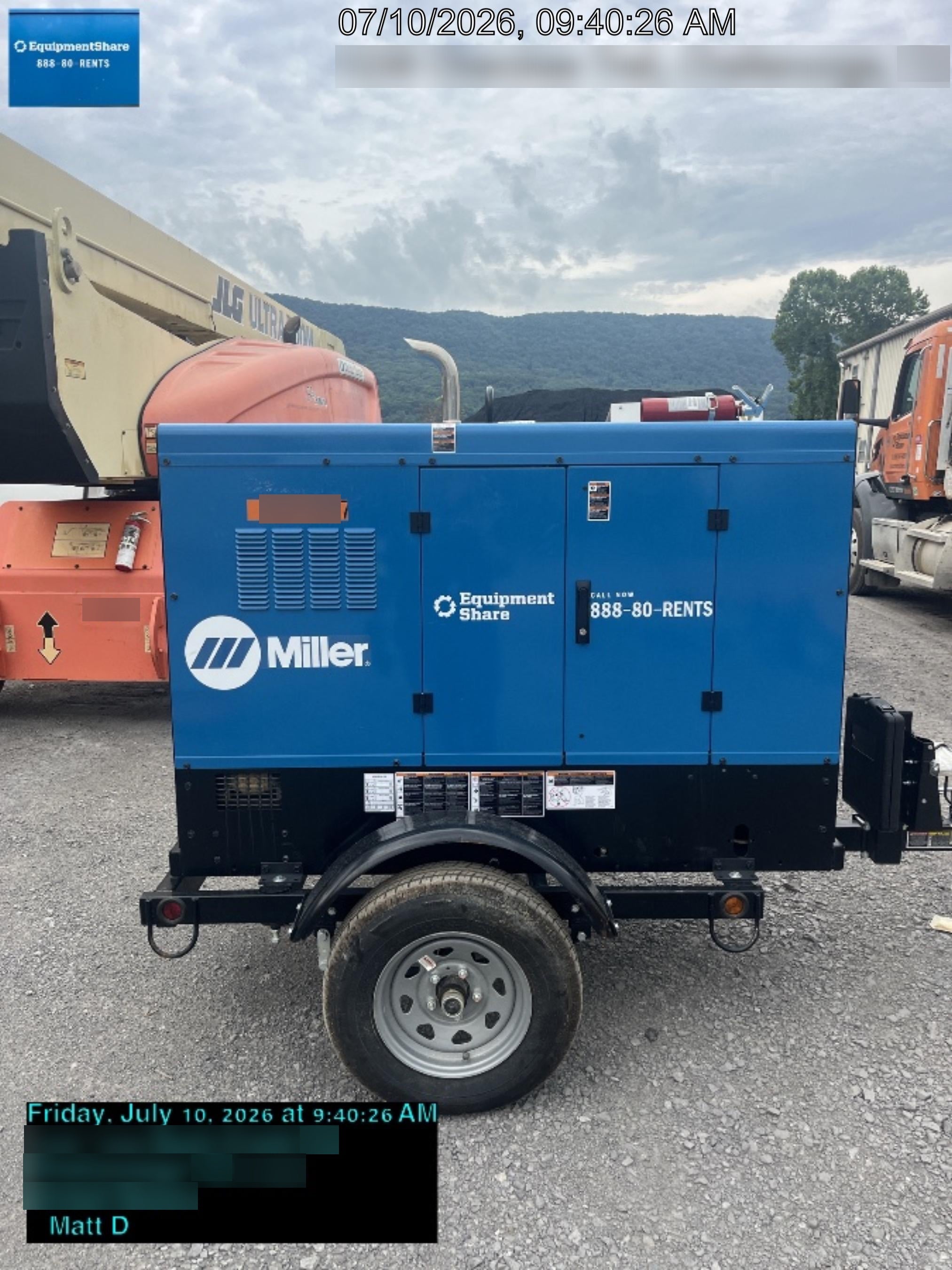 2026 MILLER ELECTRIC BIG BLUE 500