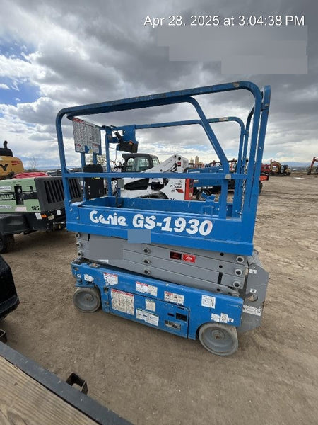 2018 Genie GS-1930 GS-1930 w/Fixed Rail, Chain Entry