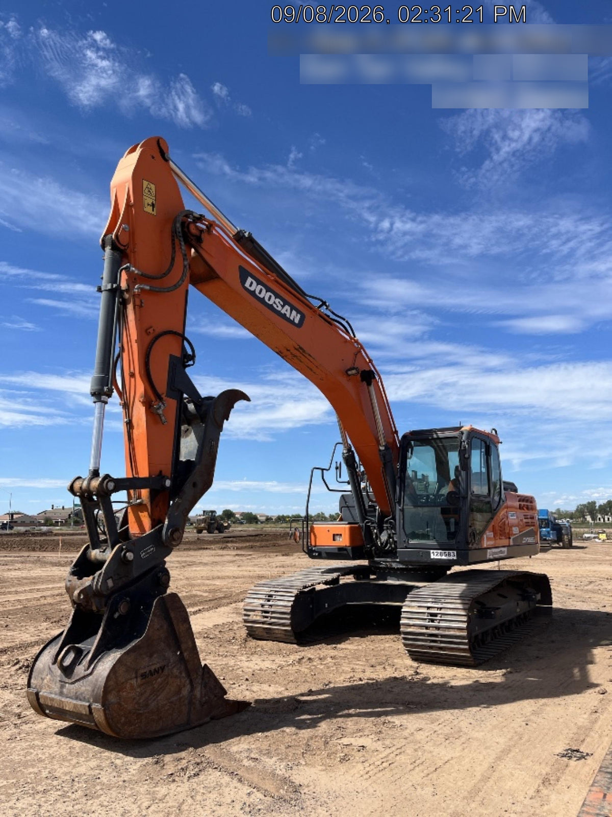 2019 DOOSAN DX225LC-5