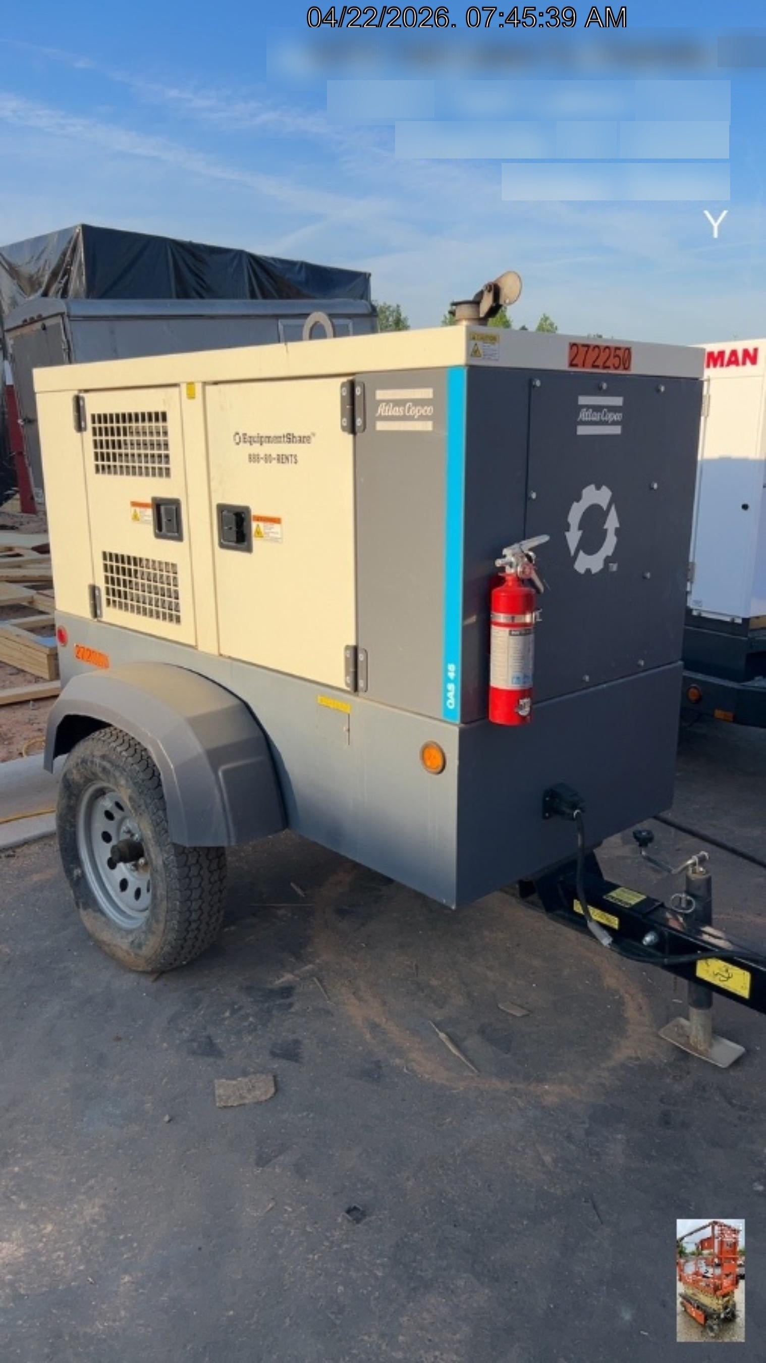 2022 ATLAS COPCO QAS45 CWK