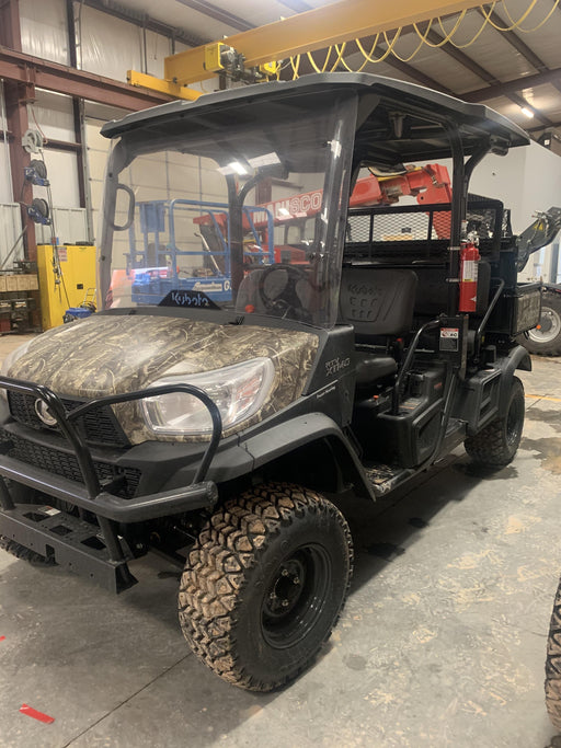 2020 Kubota RTV-X1140 CAMO, CANOPY, STROBE, BACK UP ALARM, WINDSHIELD, FIRE EXT