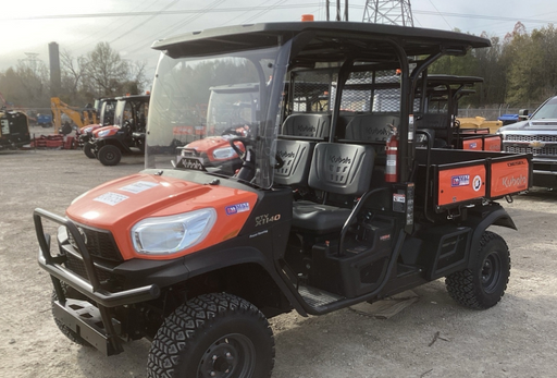 2023 Kubota RTV-X1140W-H 4WD, LED Strobe, Windshield Acrylic Clear, Plastic Canopy, Wire Harness Kit, Backup Alarm