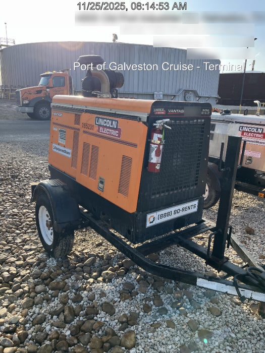 2021 Lincoln Electric Vantage 549X Ready Pak 3, ORANGE (includes trailer, cable rack, fender light kit)