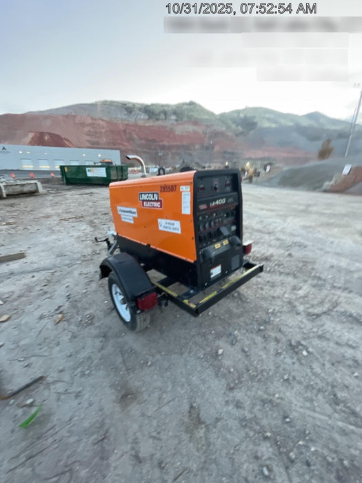 2022 Lincoln Electric LE400 Kubota V1505, Trlr, Cable Rack, Light Kit, ES Decals, T3