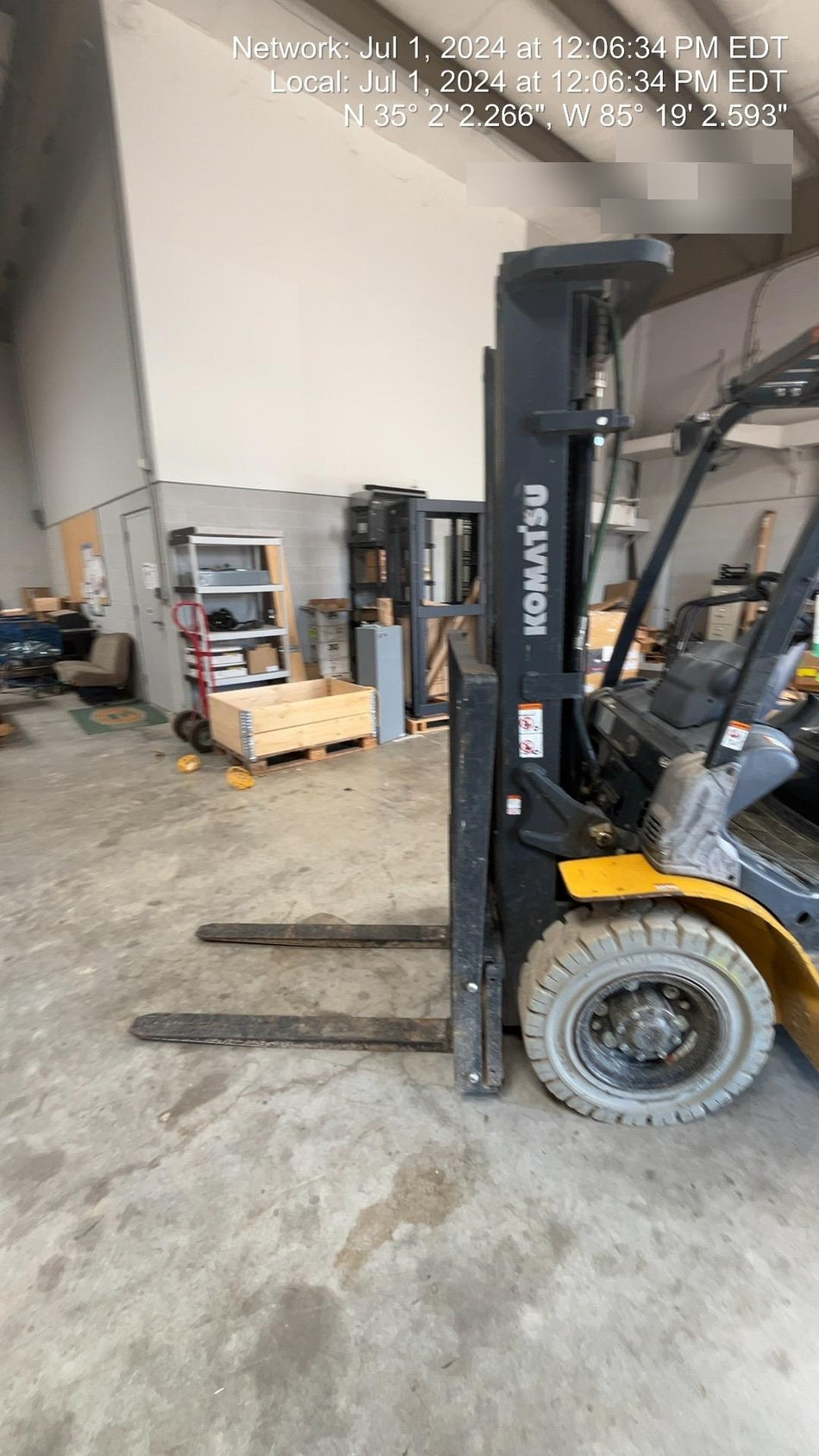 2019 KOMATSU FG25T-16