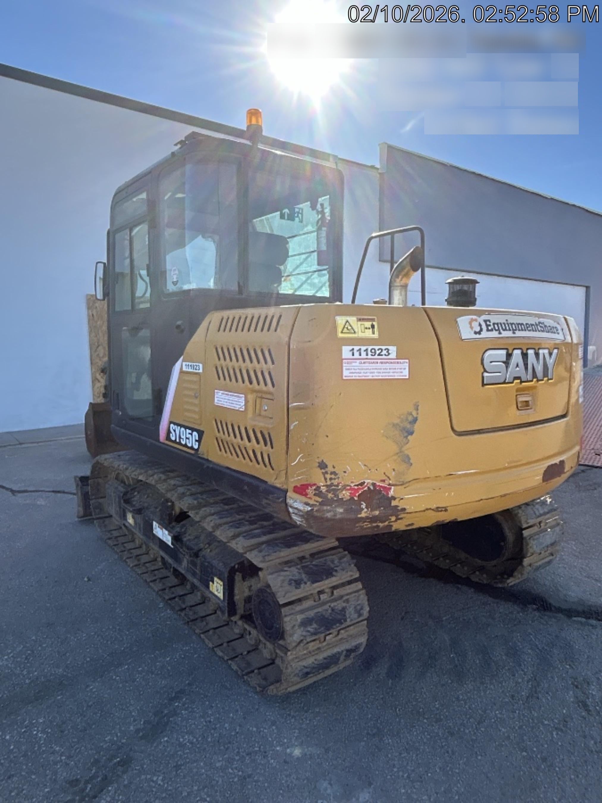 2020 SANY SY95C