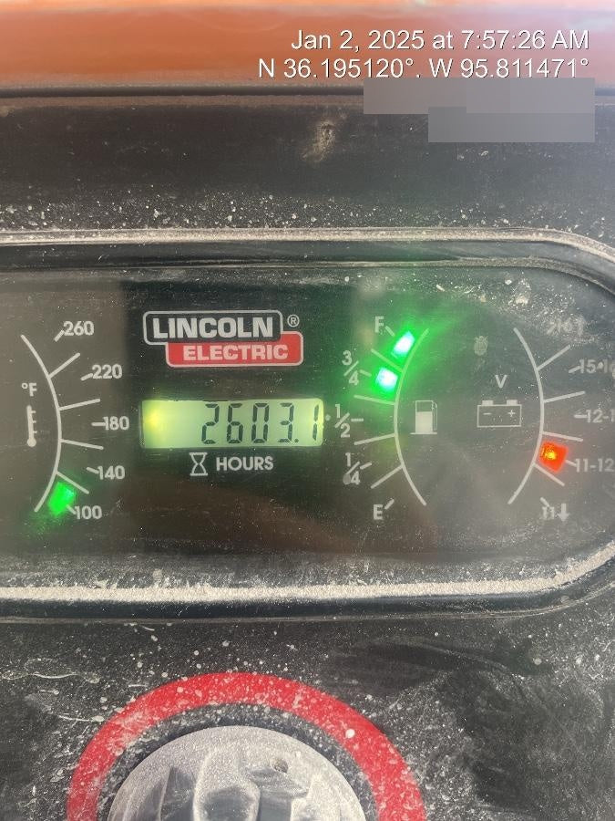 2021 Lincoln Electric Vantage 549X Ready Pak 3, ORANGE (includes trailer, cable rack, fender light kit)