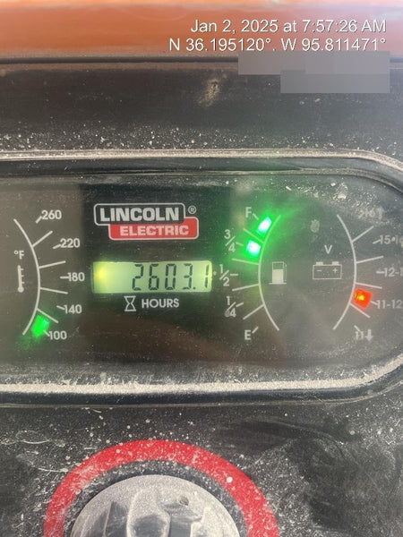 2021 Lincoln Electric Vantage 549X Ready Pak 3, ORANGE (includes trailer, cable rack, fender light kit)